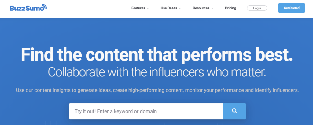 ابزار buzzsumo